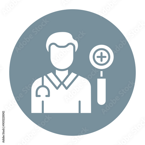 Dermatologist Male Icon