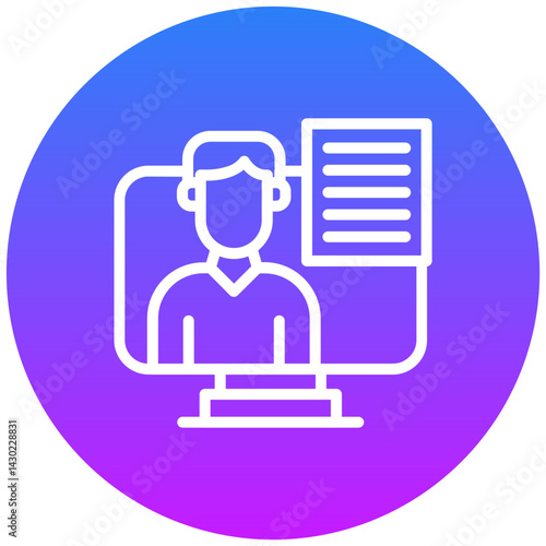 Online Lecture Icon