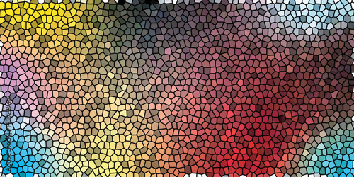Rainbow colorful Gradient background. technology, digital . Smooth Blend Rainbow Glow with noise effect grain wallpaper grainy noisy textured blurry texture. Abstract bright colorful 