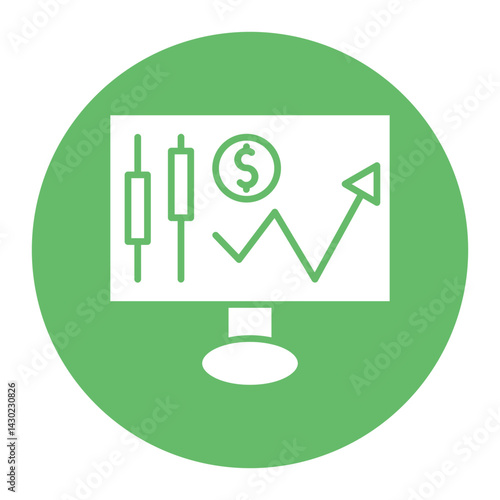Online Trading Icon