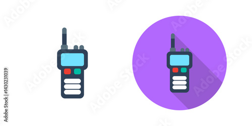 Walki Talkie Vector Icon