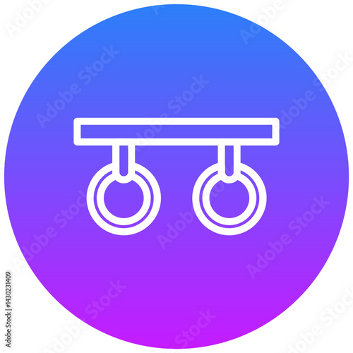 Gym Rings Icon