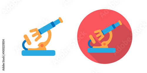 Microscope Vector Icon