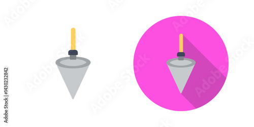 Plumb Bob Vector Icon