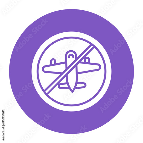 Travel Restrictions Icon