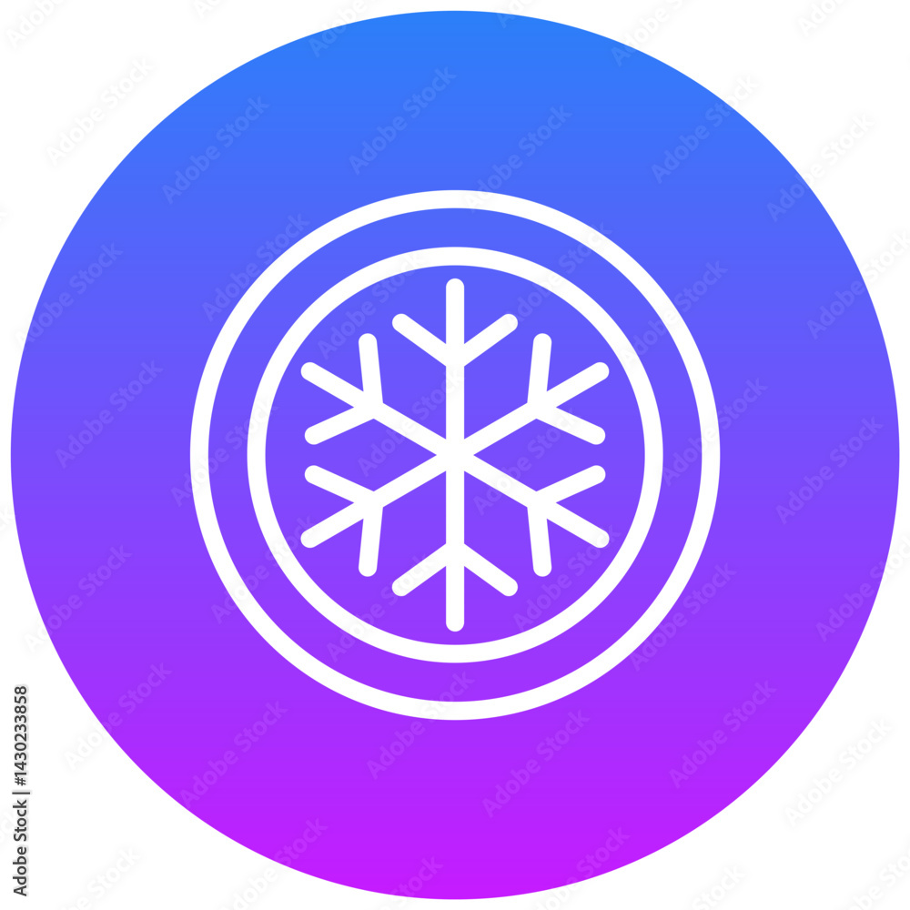 Snowflake Vector Icon Snowflake Vector Icon