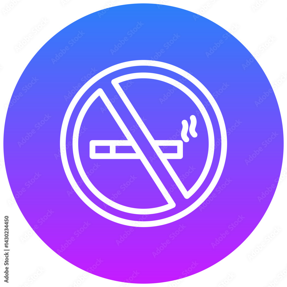 No smoking Vector Icon No smoking Vector Icon