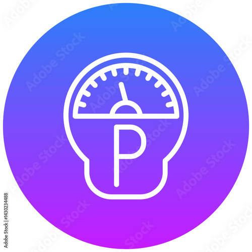 Parking Meter Vector Icon