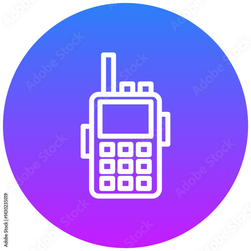 Walkie Talkie Vector Icon