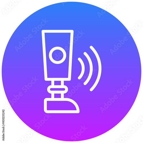 Smart Prosthesis Vector Icon