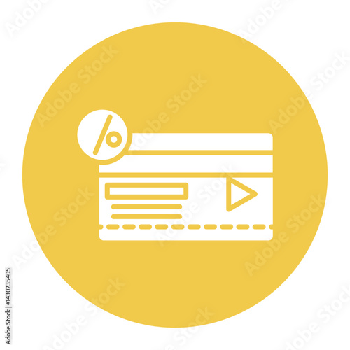 Credit Card Installment Icon