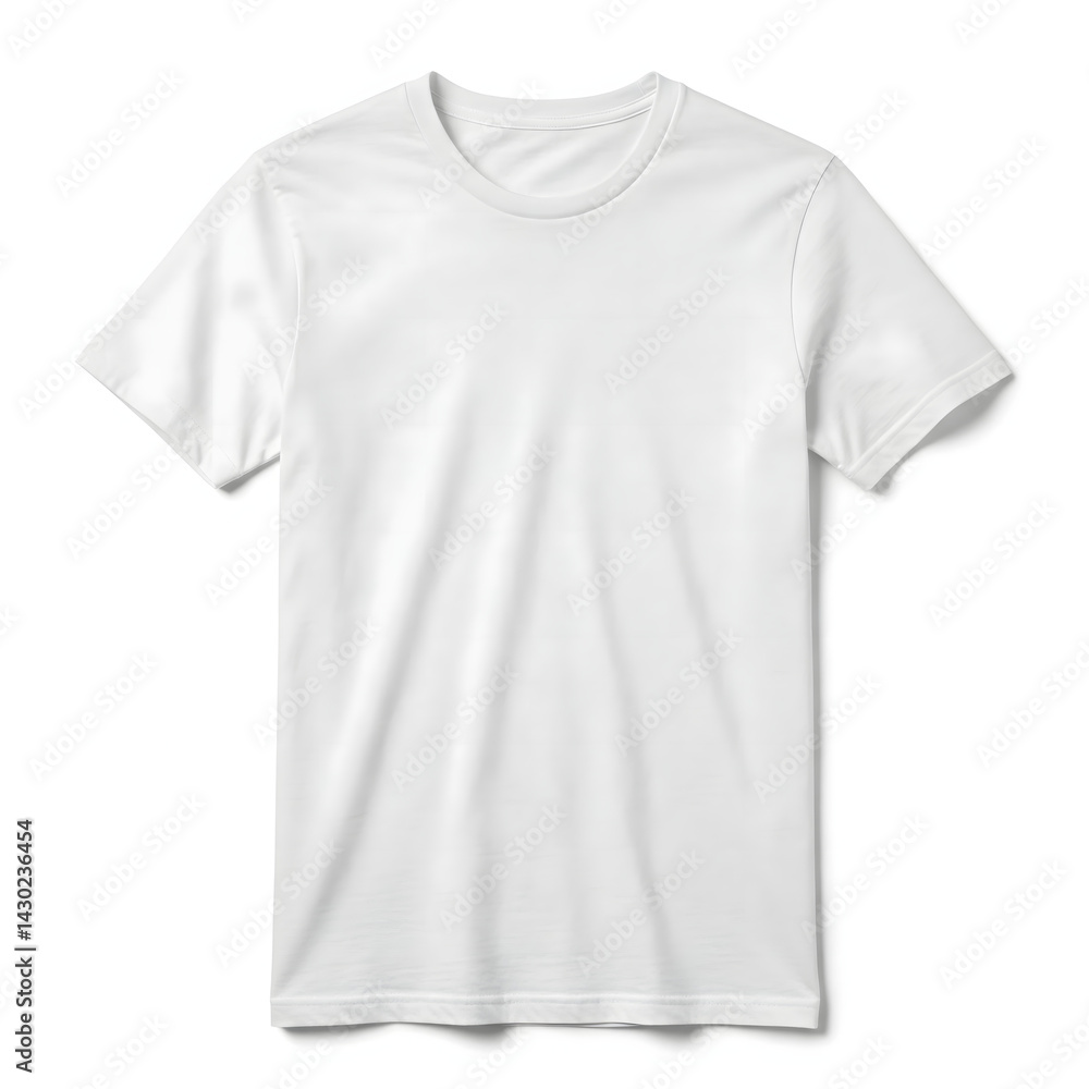Clean Canvas Tee: A pristine white t-shirt, simple, versatile, and perfect for adding any design on it. Its classic design is suited for a variety of themes. Clean Canvas Tee: A pristine white t-shirt, simple, versatile, and perfect for adding any design on it. Its classic design is suited for a variety of themes.