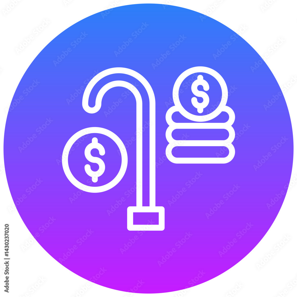 Retirement Vector Icon Retirement Vector Icon