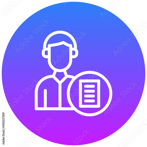 Legal Advisor Vector Icon