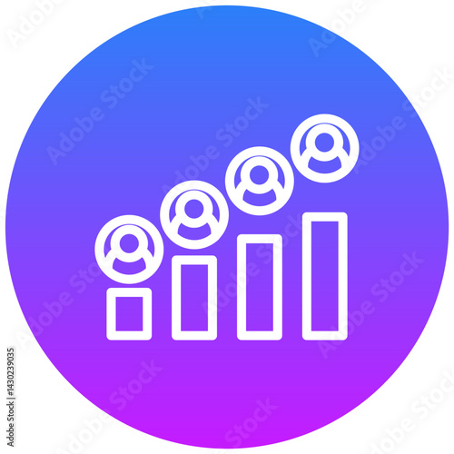 Human Analysis Vector Icon