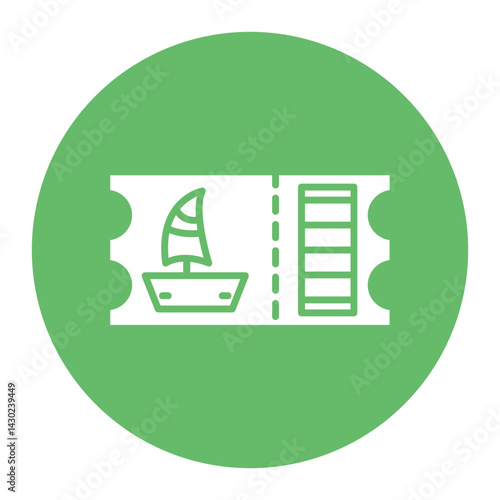Cruise Ticket Icon