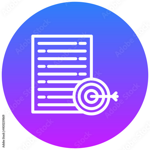 Mission Vector Icon