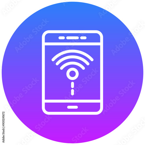 Wifi Tethering Vector Icon