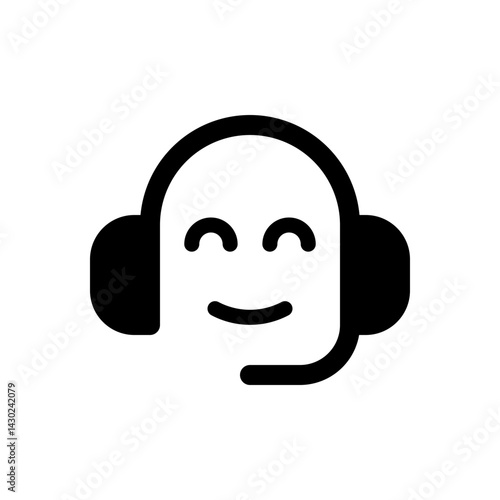 online support assistance icon vector. virtual customer service agent helping technical solution client care sign