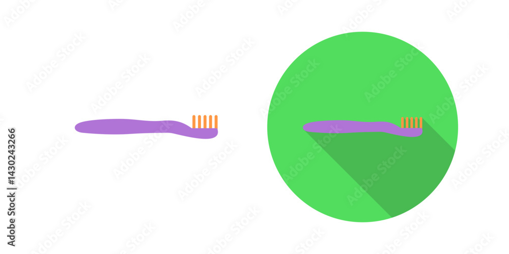 Toothbrush Vector Icon Toothbrush Vector Icon