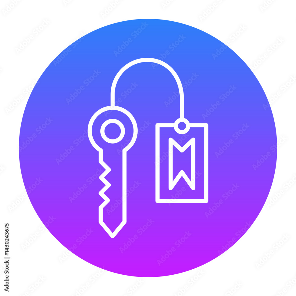 Hotel Key Icon Hotel Key Icon