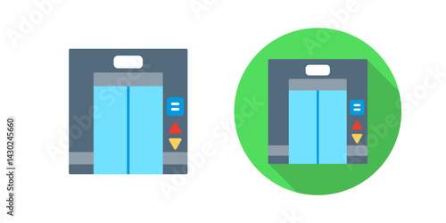 Free Download Elevator Vector Icon - GFXLoad