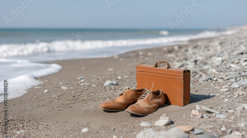 Beachside Departure: A pair...