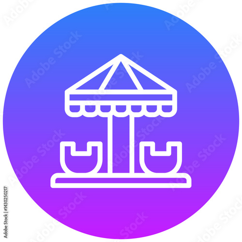 Tea Cup Ride Icon