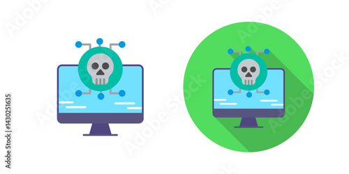 Virus Attack Vector Icon
