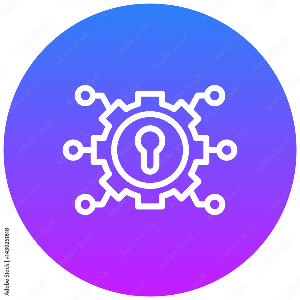Network Security Icon Network Security Icon