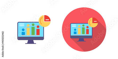Monitoring Vector Icon