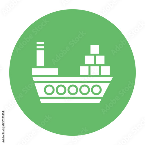 Cargo Barge Icon