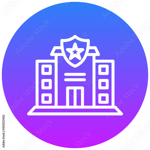 Police Station Icon
