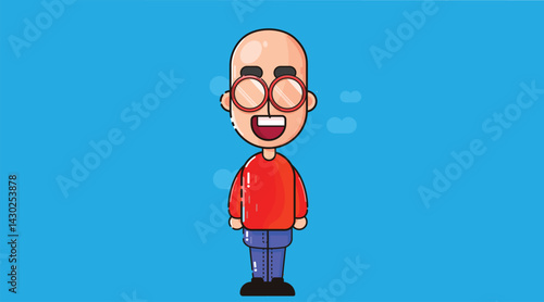 Cute cartoon style characters with expressive faces and colorful outfits, designed for stories, animations, or playful illustrations for children and creative media