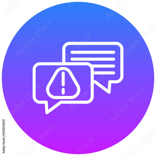 Risk Communication Icon