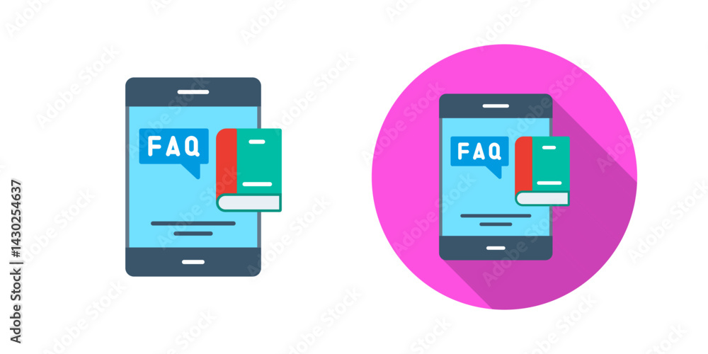 Faq Vector Icon Faq Vector Icon