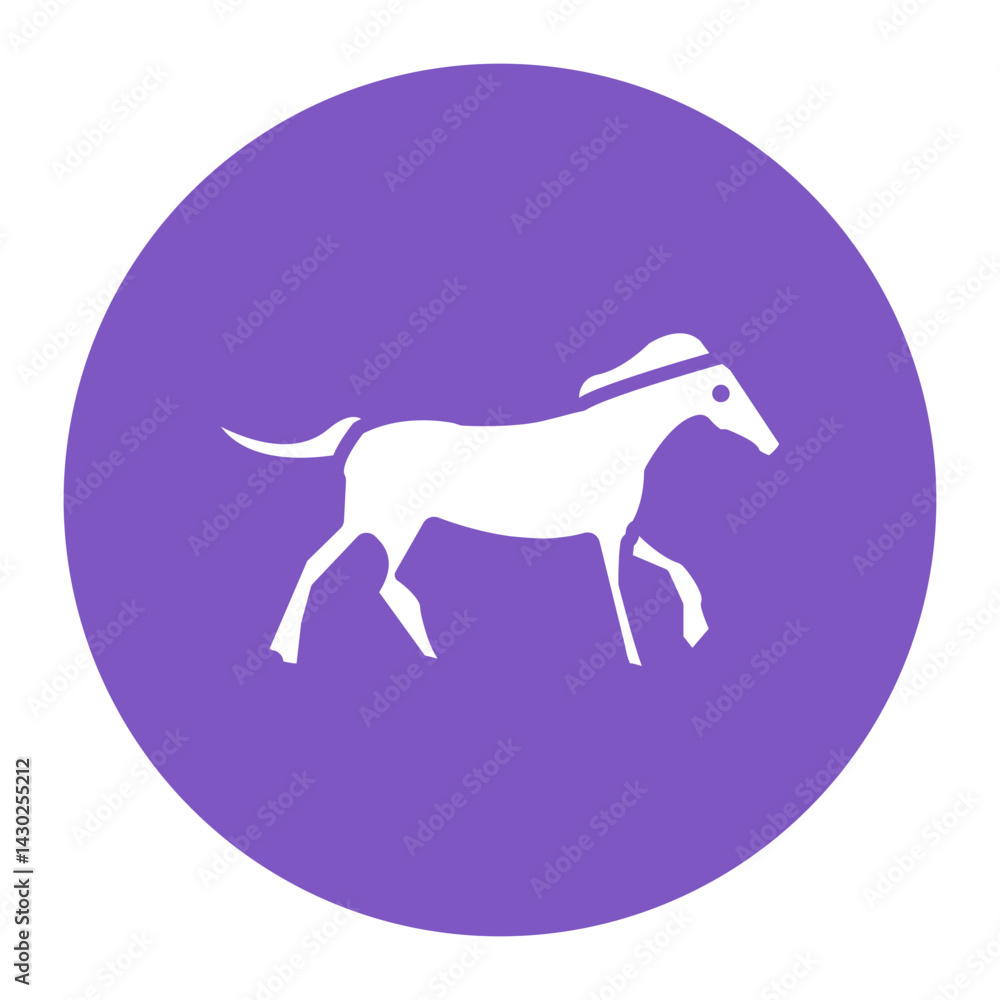 Fototapeta premium Horse Icon
