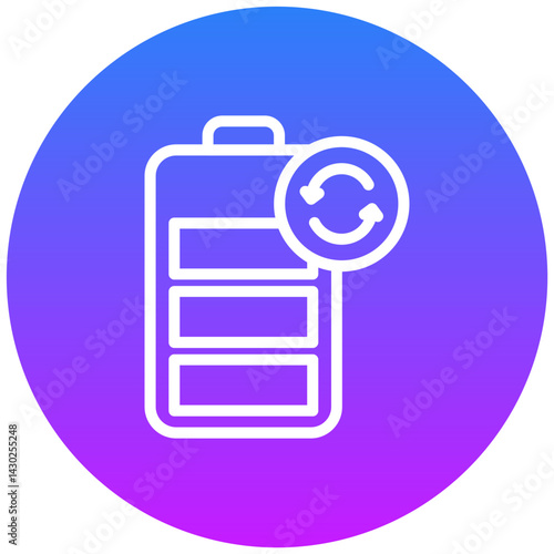 Battery Recycling Icon