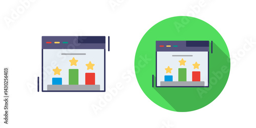 Ranking Vector Icon