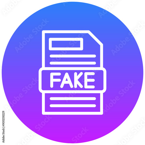 Fake Evidence Icon