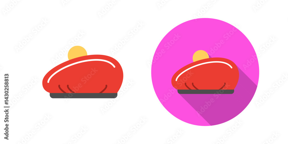 Fototapeta premium Beret Vector Icon