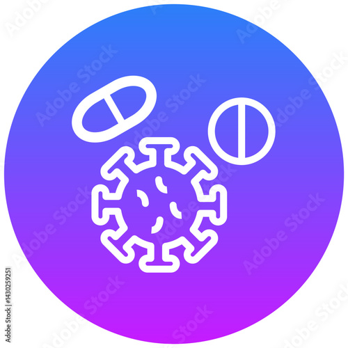 Antiviral Medication Icon