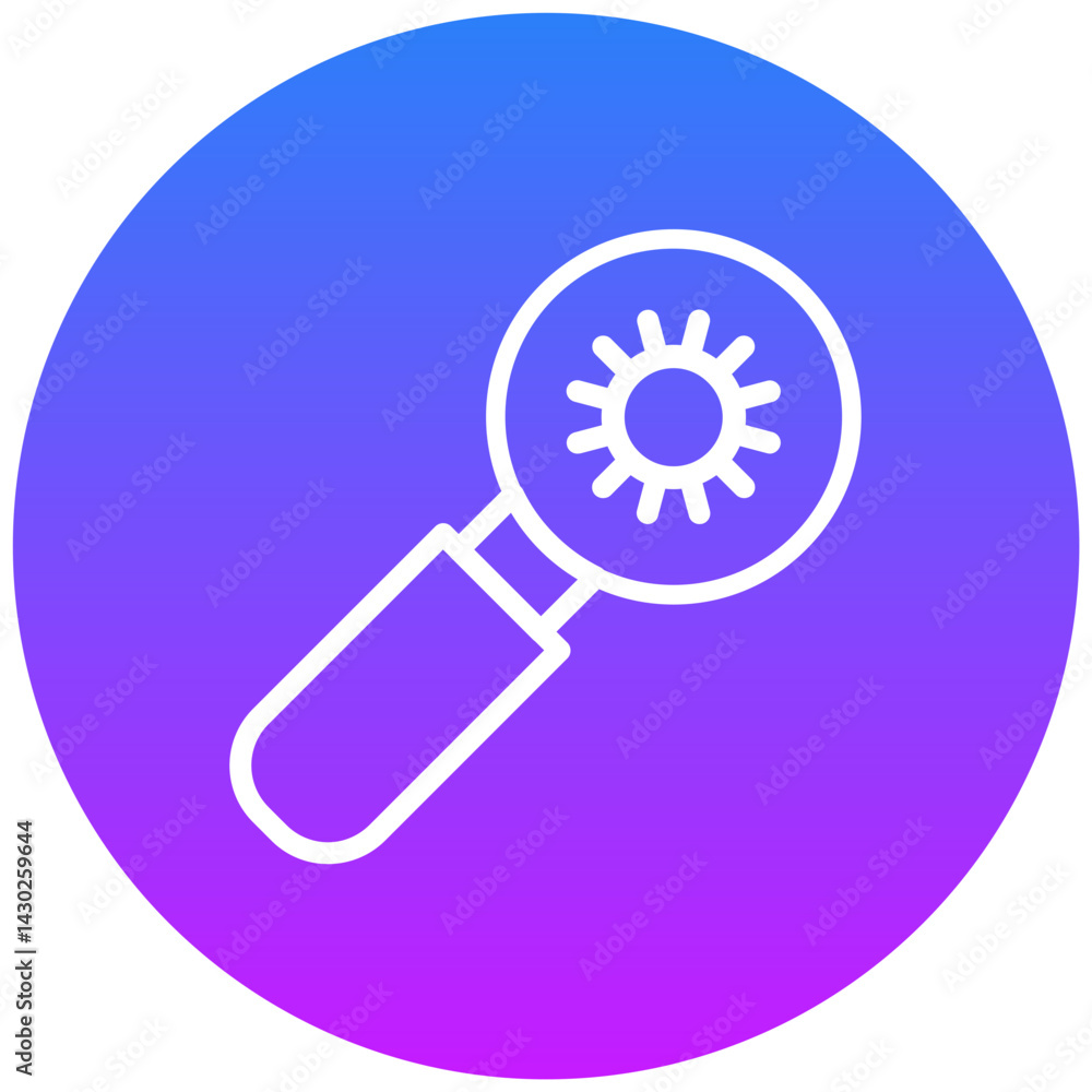 Pathogen Detection Icon Pathogen Detection Icon