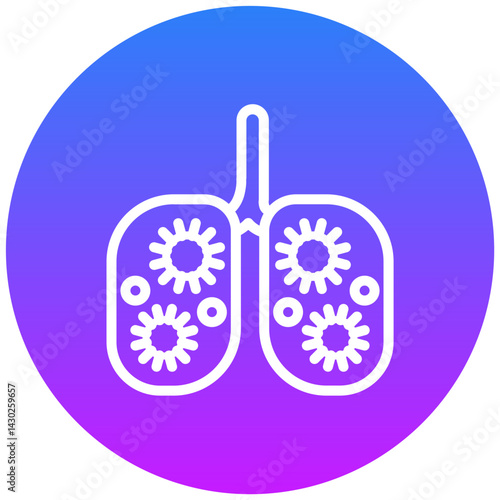 Infected Lungs Icon