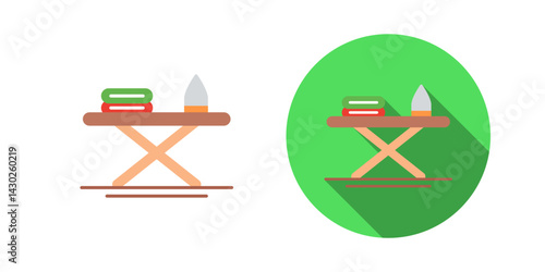 Iron Board Vector Icon