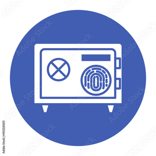 Biometric Safety Box Icon