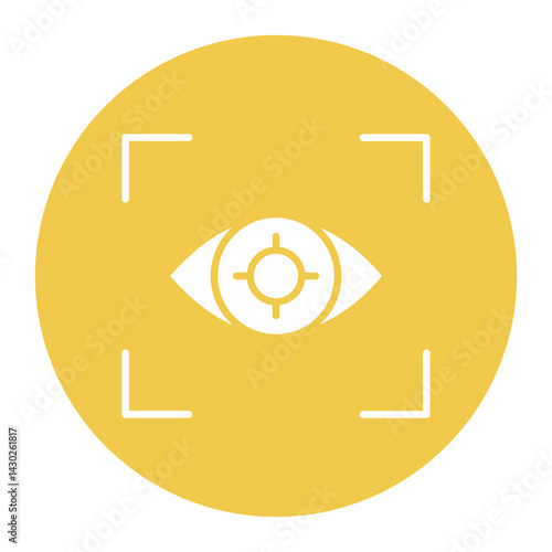 Eye Recognition Icon
