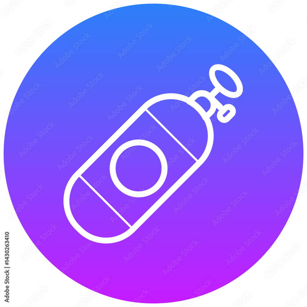 Oxygen Tank Icon Oxygen Tank Icon