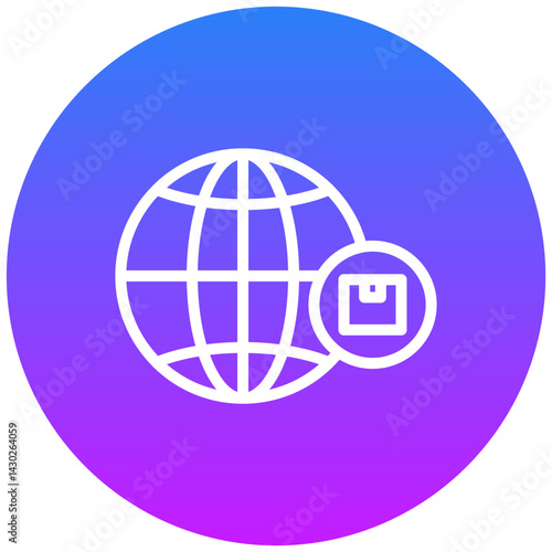 Worldwide Shipping Icon