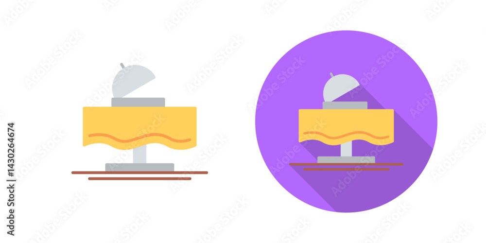 Wedding Dinner Vector Icon Wedding Dinner Vector Icon